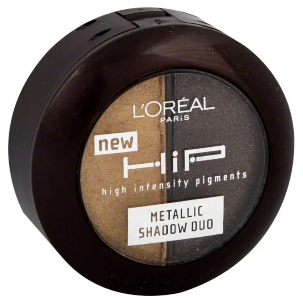 L’Oréal HIP High Intensity Pigments Metallic Shadow Duos Eyeshadow 806 Gilded